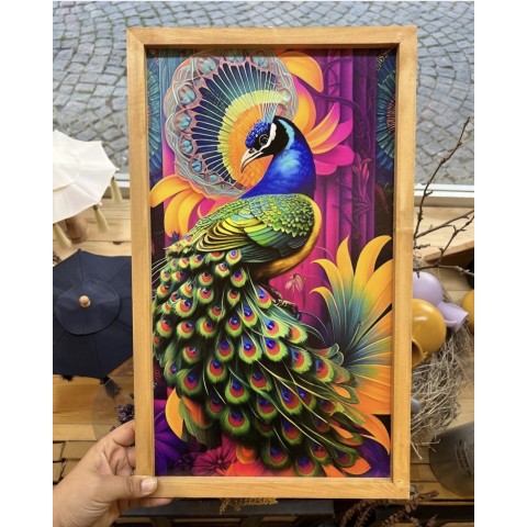 Yeni Sezon Tavuskuşu 30x50 ölçü 