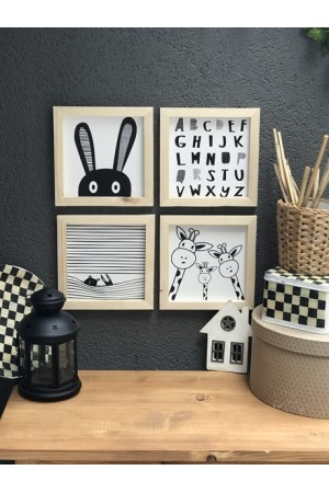 20x20 Ölçü 4 lü Set