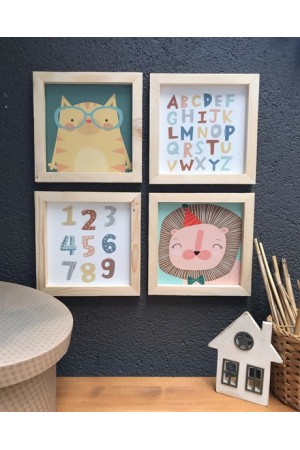 Çocuk Odası 20x20 Ölçü 4'lü